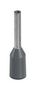 TERMINAL, WIRE FERRULE, 18AWG, GREY 1208979