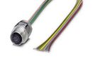 CABLE SENSOR, M12 HEMBRA-LIBRE, 8P, 0.5M 1513761