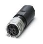 SENSOR CONN, FEMALE, 7/8", 5POS, CABLE 1456271