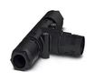 SENSOR SPLITTER, T-STYLE, BLACK, CABLE 1411417