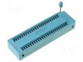 Socket: integrated circuits; ZIF; DIP48; 15.24mm; THT; demountable CONNFLY DS1044-48