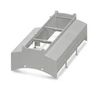 DIN RAIL HOUSING, UPPER, PC, GREY 2201450