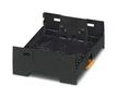 DIN RAIL HOUSING, LOWER, ABS, BLACK 2200664