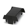 DIN RAIL HOUSING, UPPER, ABS, BLACK 2201524