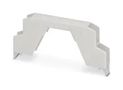 DIN RAIL HOUSING, UPPER, POLYAMIDE, GREY 2854775