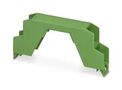 DIN RAIL HOUSING, UPPER, POLYAMIDE, GRN 2906827