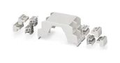DIN RAIL HOUSING, UPPER, POLYAMIDE, GRY 2869032