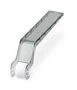 DIN RAIL HOUSING, 8U, POLYAMIDE, CLR 2202627