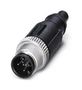 CONN, CIRCULAR, PLG, 5WAYS, CRIMP 1507816