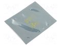 Protection bag; ESD; L: 203mm; W: 152mm; Thk: 79um; <100GΩ DESCO EUROPE SCS-10068