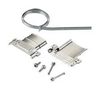 BACKSHELL KIT, RCPT, 180DEG, ALUMINIUM G125-96426F1