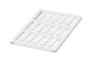 LABEL, POLYCARBONATE, WHITE, 8MM X 29MM 1014118