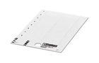 LABEL, PVC, WHITE, 17MM X 40MM 0829437