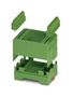 ELECTRONIC HOUSING SET, 18POS, PC, GREEN 2940045