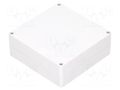 Enclosure: multipurpose; X: 160mm; Y: 160mm; Z: 60mm; polycarbonate GAINTA G287