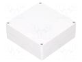 Enclosure: multipurpose; X: 160mm; Y: 160mm; Z: 60mm; polycarbonate GAINTA G287