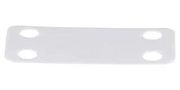 MARKER PLATE, 19.1MM X 44.5MM, PA, WHITE MP175-M