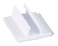 CABLE CLAMP, 7.1MM, PVC, WHITE AMC25-AT-C10