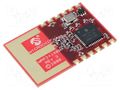 Module: RF; PCB; ZigBee; O-QPSK; 2.4GHz; 4-wire SPI; -94dBm; 5dBm MICROCHIP TECHNOLOGY MRF24J40MA-I/RM