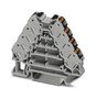 DIN RAIL TB, PUSH IN, 16POS, 26-14AWG 3270125
