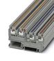 DIN RAIL TB, PUSH IN, 4POS, 26-14AWG 3244423