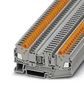 DIN RAIL TB, PUSH IN LOCK, 2P, 20-14AWG 3206490