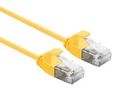 PATCH CORD, RJ45 PLUG-PLUG, 150MM, YEL 21.15.3920