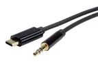 USB TYPE C PLUG-3.5MM AUDIO PLUG, 1.8M 12.03.3217