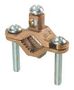 GROUNDING CLAMP, BRONZE, 10-2AWG GPC2-1-Q