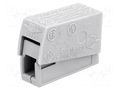 Quick splice; 24A; 400V; spring clamp; 0.5÷2.5mm2; quick splice WAGO 224-101