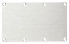 REPLACEMENT COVER, ALUM, 4.12X2.5X0.08" 4247