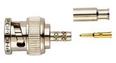RF COAX CONN, BNC PLUG, 50 OHM, CABLE 7040