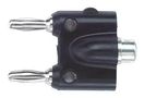 ADAPTER, PHONO JACK-DOUBLE BANANA PLUG 1442