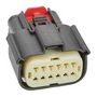 AUTOMOTIVE CONN HOUSING, RCPT, 12POS 160074-6006