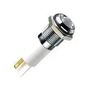 LED PANEL INDICATOR, RED, 14MM, 2V Q14F1BXXR02E