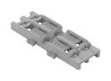MOUNTING CARRIER, 2POS, DIN35 RAIL, GREY 221-2532