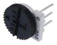 TRIMMER POTENTIOMETER, 200 OHM 1TURN THROUGH HOLE 3352T-1-201LF
