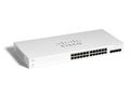 Cisco CBS220-24T-4X | Switch | 24x RJ45 1000Mb/s, 4x SFP+, Desktop, Rack, CISCO CBS220-24T-4X-EU 0889728344883