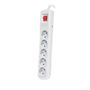 Armac R5 | Power strip | anti-surge system, 5 sockets, 3m cable, gray, ARMAC R5 3M GRAY 5904722195929