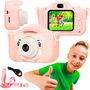 Extralink Kids Camera H28 Dual Pink | Camera | 1080P 30fps, 2.0" screen, EXTRALINK EXTRALINK H28 DUAL PINK 5903148918822