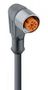 SENSOR CORD, 4P, M12 PLUG-FREE END, 10M RKWT/LED P 4-225/10 M