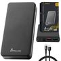 Extralink EPB-078B 10000mAh Black | Powerbank | Power bank, USB-C, EXTRALINK EX.19560 5903148919560