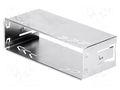 Car radio mounting half frame; 1 DIN; zinc; Sony 4CARMEDIA PR.SONY.02