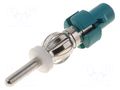 Connector: antenna adapter; DIN plug,Fakra plug; straight 4CARMEDIA ZRS-GOLFV-DIN/Z
