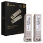 Extralink SFP+ 10G 1310nm 2-pack | SFP+ Module | Single mode, LC, 10km, dedicated for HP/ARUBA, EXTRALINK EX.35948 5905090335948