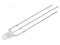 LED; red/yellow-green; 3mm; 30°; Front: convex; 1.8÷2.6/1.8÷2.6VDC OPTOSUPPLY OSRGHC3132A