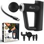 Extralink Massage Gun Mini Black | Massage Gun | 4 interchangeable tips, EXTRALINK MSG-03-MINI-BLACK 5905090339151