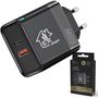 Extralink Smart Life Fast Charger 65W GaN | Charger | USB-C, USB-A, EXTRALINK CHARESL06 5906168632877