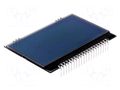 Display: LCD; graphical; 128x64; FSTN Negative; black; 55x43mm DISPLAY VISIONS EADOGM128S-6