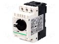 Motor breaker; 0.37/0.55kW; 230÷690VAC; for DIN rail mounting SCHNEIDER ELECTRIC GV2P06